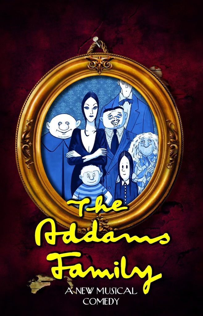 Graphic of Addams Family characters